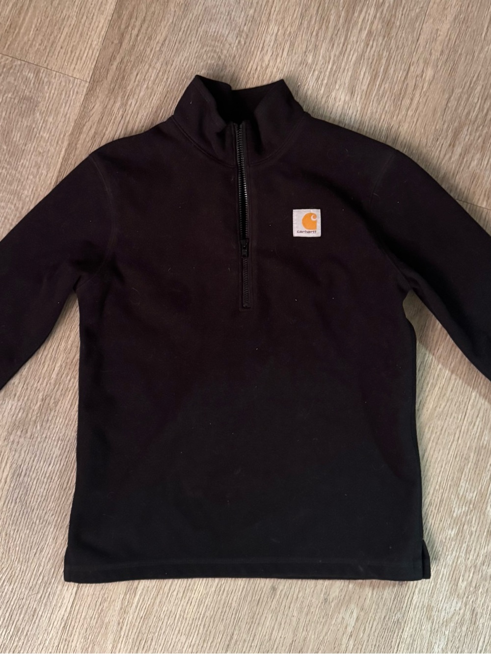 Carhartt Youth quarter-zip pullover fleece Sz 7